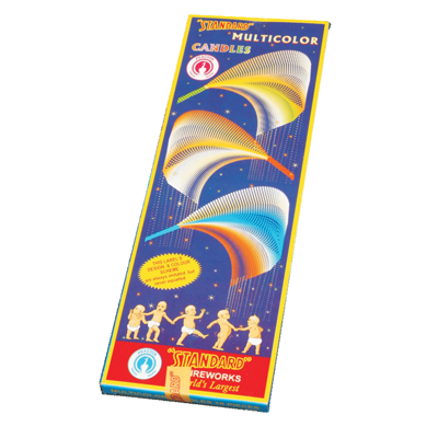 STANDARD-MULTI COLOR CANDLE